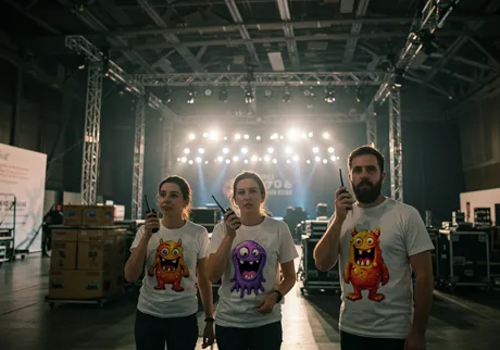 Etkinlik ajansı ekipleri