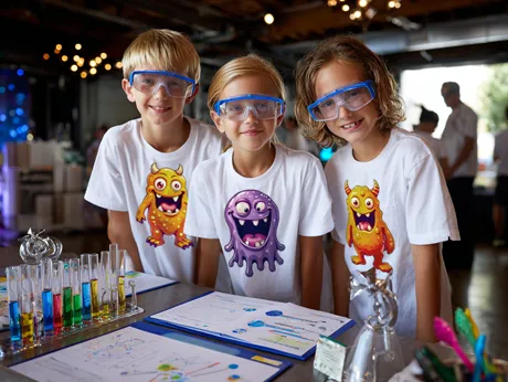 Bilim fuarı takımları